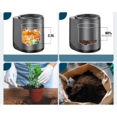 Composter elettrico JDQTQ0004ami-2, 2,5 L, 500 W, utilizzato