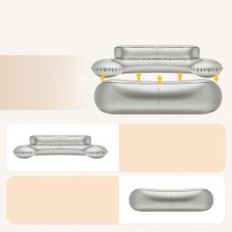 Kingcamp pūtiklio sofa, 300 kg, 85 x 174 x 72 cm, ruda