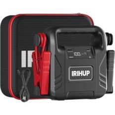 Auto starteris IRIHUP HW-200, 4000A, 12V, 99.16 Wh, 26800 mAh