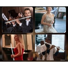 ASMUSE FLUTE, 16 teclas, consigue turnos, con bolsa