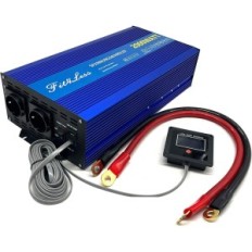 Fit4less, 2000W, 12 V, Pure Sinusoidal Wave, USB