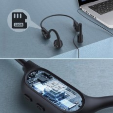 X7 Pro plavání sluchátka, Bluetooth 5.4, IPX8, 32G