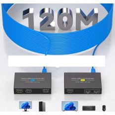 KVM Vedindust HDMI -liitäntäkaapeli USB 120m RJ45 CAT5E / 6/7 FULL HD