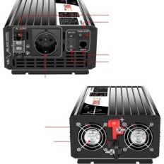 Falownik CNSWIPOWER 1500 W, 48 V, max. 3000 W, czysta fala sinusoidalna