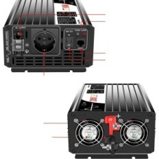 CSWIPOWER 1500 W, 48 V, Max. 3000 W, puhdas sinimuotoinen aalto