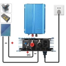 Saulės inverteris Jadeshay MPPT 500 W, 24V 220V