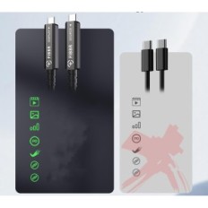 Kabel światłowodowy FIBBR USB-C do USB-C 15 m szybki i niezawodny transfer danych z dużym zasięgiem