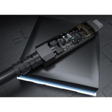 Cabo de fibra de fibra óptica USB-C para USB-C 15 m de transferência de dados rápida e confiável com uma grande variedade