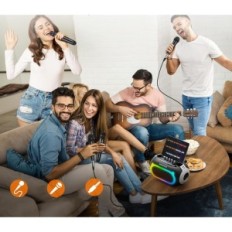 Karaoke berendezés SUDOTACK KM 300, Bluetooth, HDMI, fekete