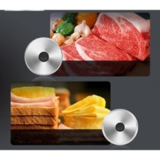 Elektrisk skiktare för kött Topoto, 2 blad, 0-15 mm