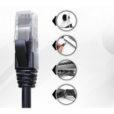 Ethernet Cat 6 MR network cable Tronic, RJ45, 100 m, 1gbit / S, waterproof