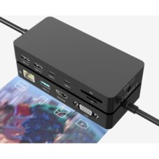 Station d'accueil SHL792, pour la surface, microSD, USB 3.0 Type A, HDMI