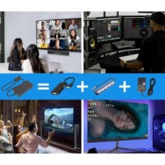 Station d'accueil SHL792, pour la surface, microSD, USB 3.0 Type A, HDMI