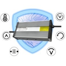 RUPOO YZ900 48V 15A laadija LIFEPO4 48V 58.4V AC-DC patareid