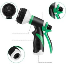 Manguera de jardín con una extensión de 25 m de zaaslect, con una pistola de riego, utilizada