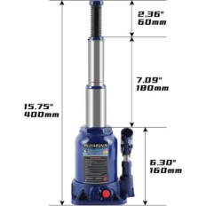 Dual Baoshishan ZKN255A 6-1 / 4 "Car lift - 15-3 / 4", brugt