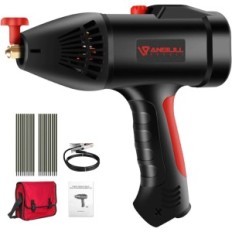 Un saldatore inverter per inverter per saldatrice MMA 140A 220V 3000W da 1,5 kg da 220V 3000W con manico e una cintura