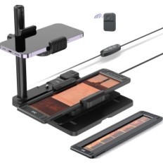 Um conjunto de adaptadores para digitalização de filmes móveis JJC, 35mm / 120