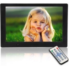 Quadro Digital Mypin, 10,1 polegadas, IPS, 16: 9 HD, 1280 x 800 pixels, preto