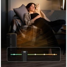 Energiesparende IDOO I-H-03, 2000W, Schwarz, Ausstellung