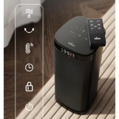 Energy-saving Idoo I-H-03, 2000W, black, exhibition