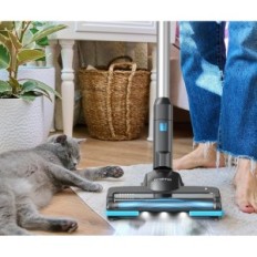 Aspirador inalámbrico OSV-102, 800 ml, 160W, 75 dB, gris, usado