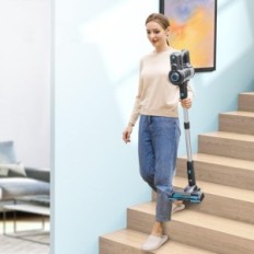 Belaidis dulkių siurblys ORAMO OSV-102, 800 ml, 160W, 75 dB, pilka, naudojama