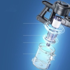 Bezvadu putekļsūcējs ORAMO OSV-102, 800 ml, 160W, 75 dB, pelēks, lietots