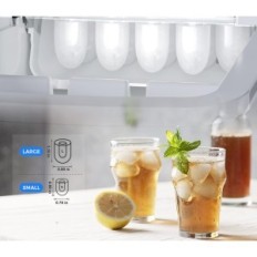 Ice Akcarka Fooing, 2 tailles de glaçons avec une cuillère, 2,2 L, utilisé