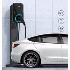 Ladere for elektriske kjøretøyer Foxess EV, 7,3 KW, Type 2, Utstilling