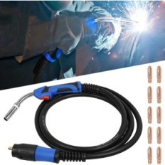 HJZ MB25AK MIG LADING BURER, 4M KABEL met 10 tips