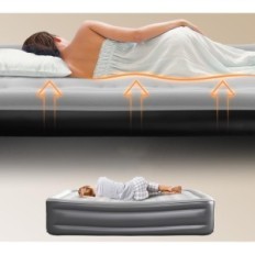 AIREFE A-HOM23 AIREEFINA Madrass, med innebygd pumpe, 137x190x46cm