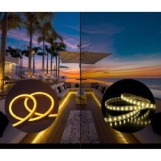 LED Alitove RGB 15 m, 230V, 80 DIOD / M, IP65, Τηλεχειριστήριο IR