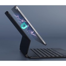 Doohoek DJC-MC12.9 Case ar tastatūru un krautnēteri iPad Pro, melna