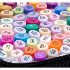 Flamers of OHUHU Y30-80402-11, A set of 120 colors, on the basis of alcohol