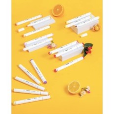 Flamers Ohuhu Y30-80402-11, een set van 120 kleuren, op basis van alcohol