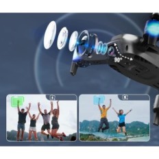 DRON WIPKVIEY TY-T26 with 1080p, FPV with 2 batteries, 26-30 minutes