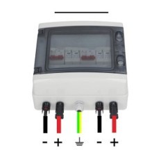 Seefront, 2P 32A PV, IP65-Automatikschalter, Anschlussdose