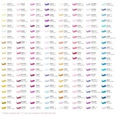 Flambri di Ohuhu, 320 colori, punte doppie alcoliche