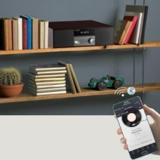 Compact Lonpoo Hi-Fi Micro, s CD predvajalnikom, Bluetooth, FM, 40 W