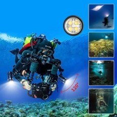 Turbo SX submarine, 11000 lumens on 100m, for diving, used