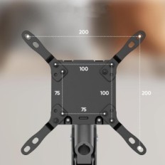 Επιτραπέζια λαβή για τον Onkron G130, 17-57 ίντσες, 75x75-200x200
