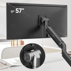 Desktop-Griff für das Onkron G130, 17-57 Zoll, 75x75-200x200