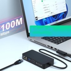 Docking station di Yemie Pro HDMI per superficie Pro 3 4 5 6 7 8 9 x, utilizzato