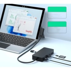 YWEMIE PRO HDMI Dokovací stanice pro povrchové pro 3 4 5 6 7 8 9 x, použitý