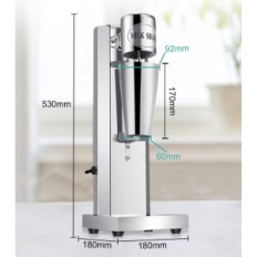 Mikseris piena kokteiļiem Yjingrui 280 W, 850 ml kauss, izstāde