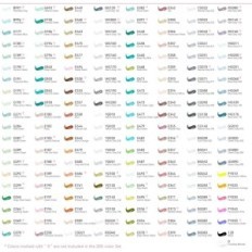 I fluviali di Ohuhu, 320 colori, doppi consigli a base di alcool, usati