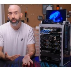 Geekpi DP-0022 8U Deskpi T1 Server kućište, računalo kućište