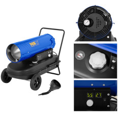 Olio del ventilatore a olio del riscaldatore mobile 30KW