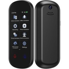 Translator ai translator, 139 languages, two-way translation, black